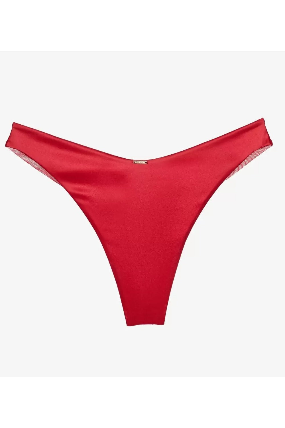 Трусики стринг из атласа Джелато С15 red