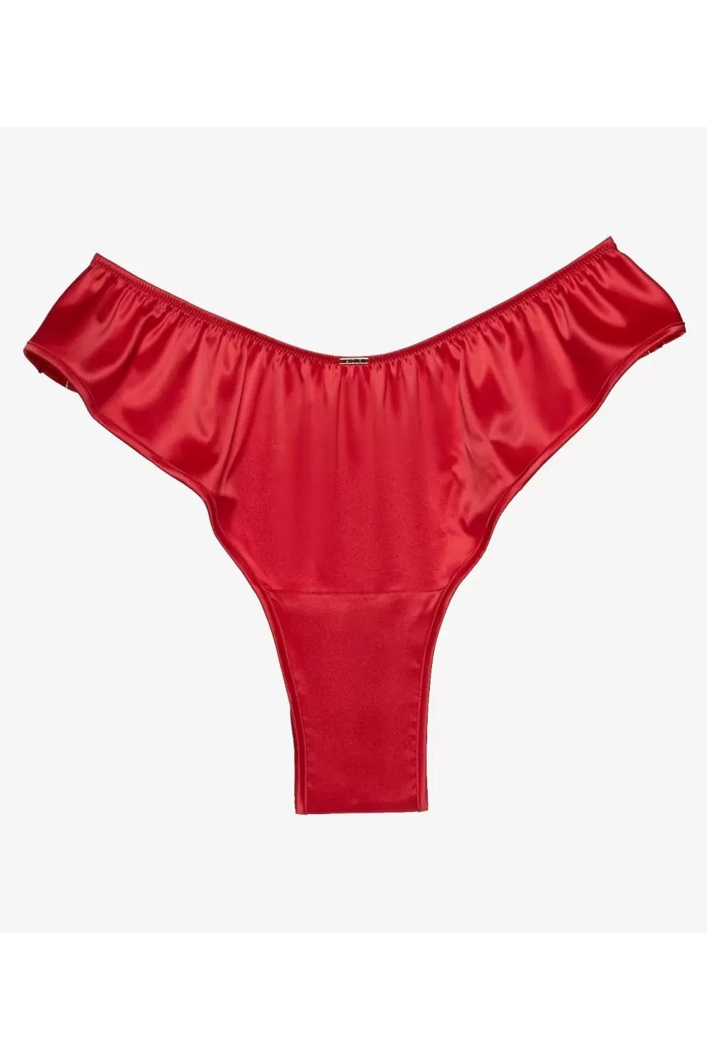 Трусики стринг из атласа Джелато ШРЖ 7 red