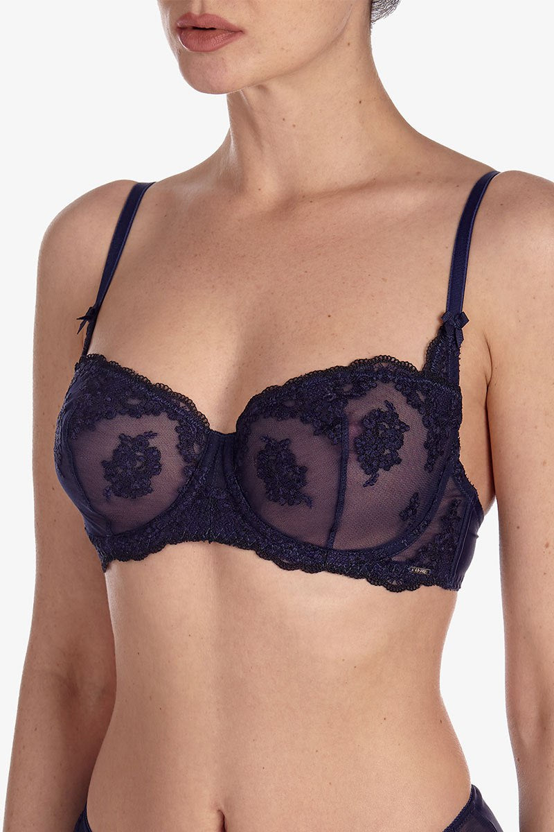 Мягкий бюстгальтер на косточках Каприсью БМ7 blue