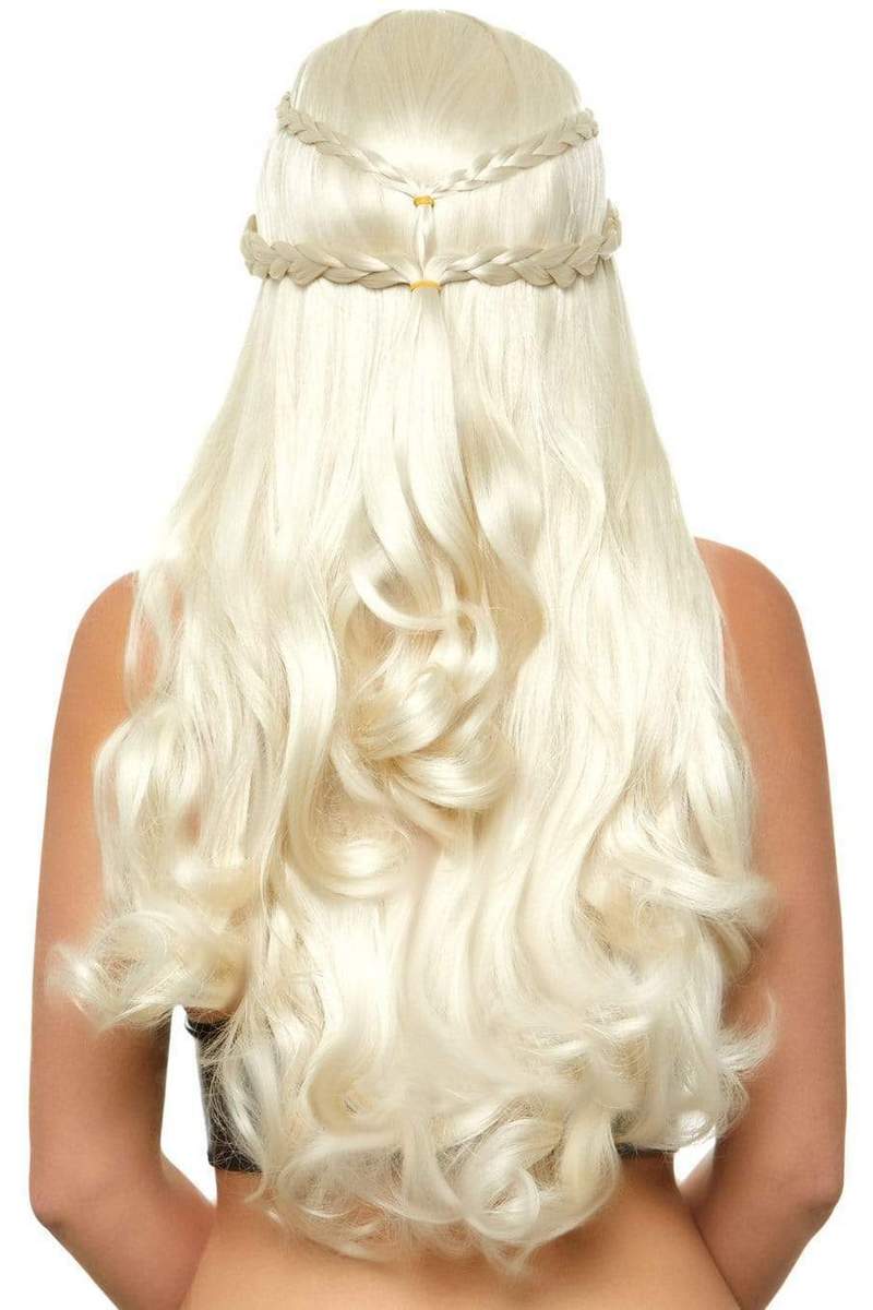 Парик Дейенерис Таргариен Braided long wavy wig Blond