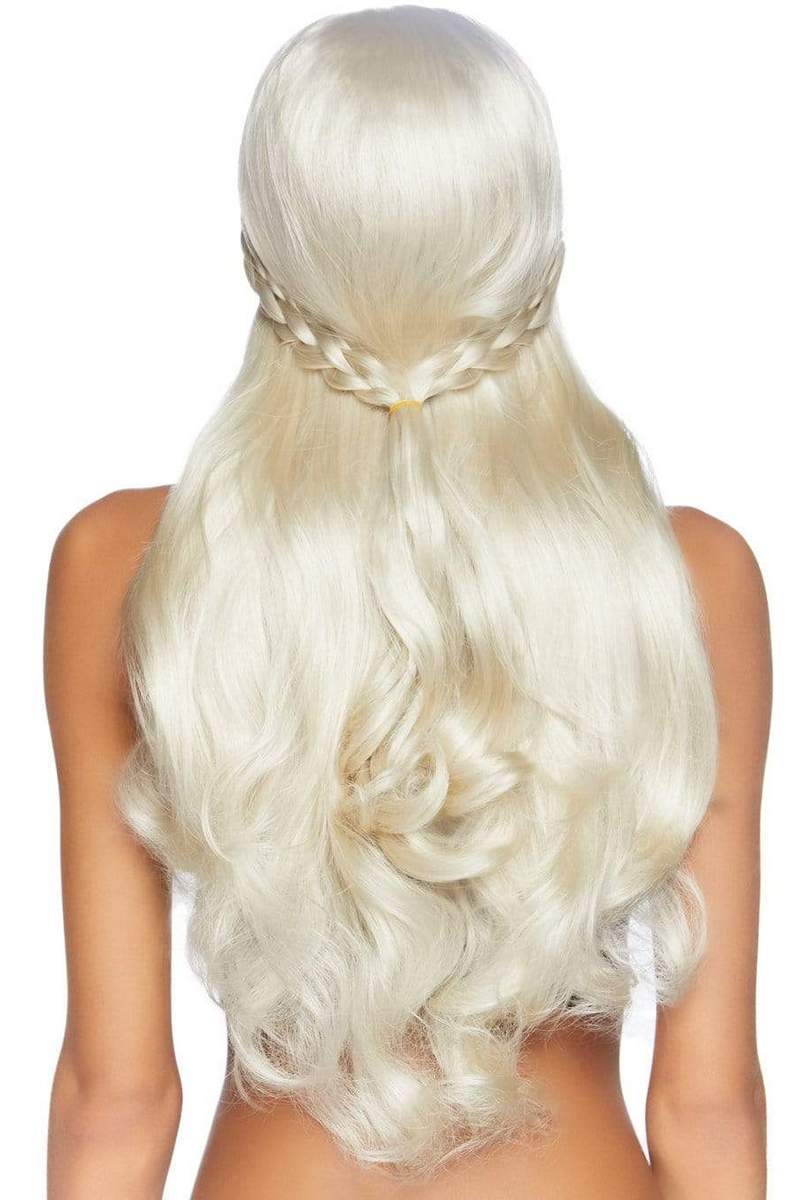 Парик Дейенерис Таргариен Braided long wavy wig Blond