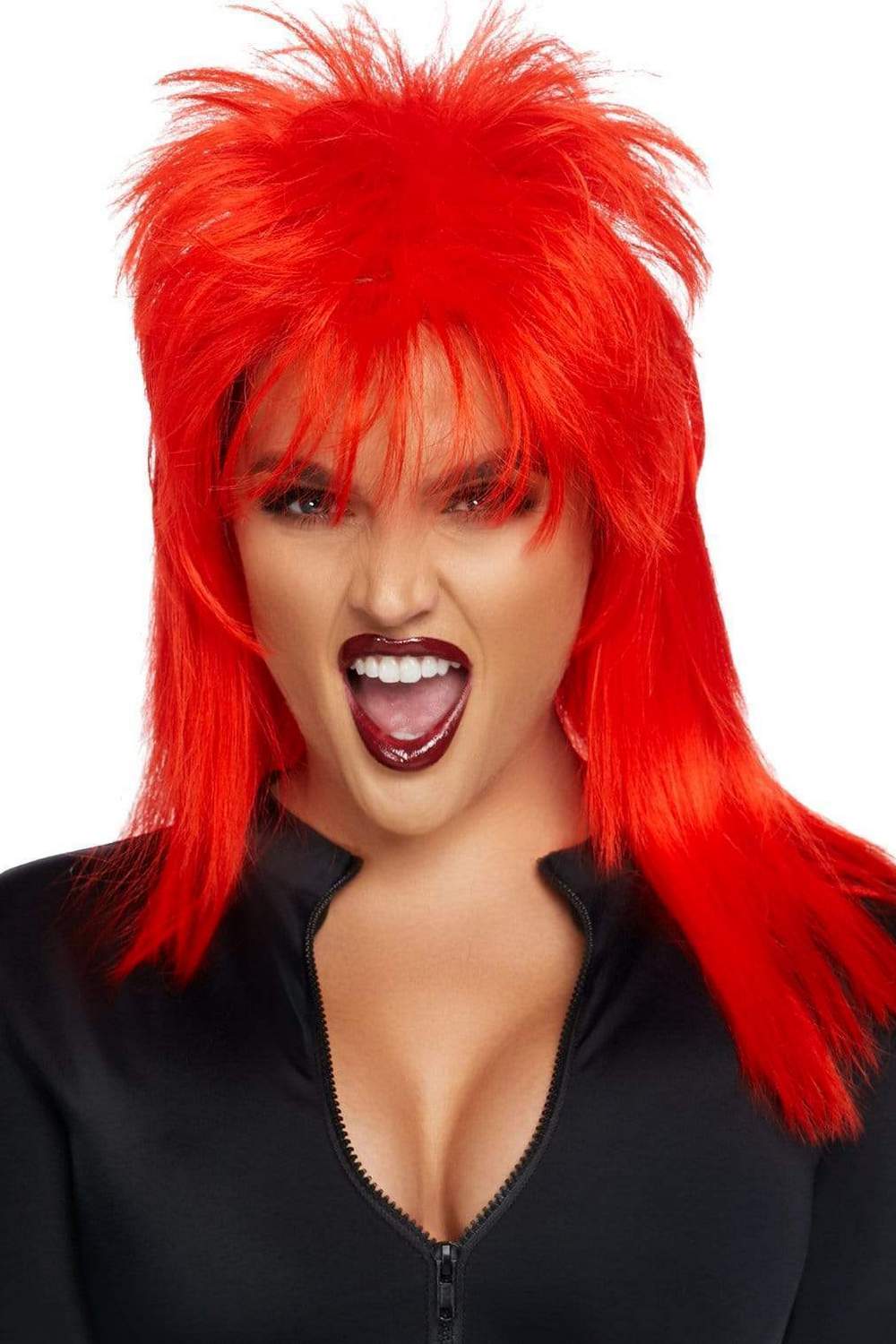 Парик рок-звезды Unisex rockstar wig Red