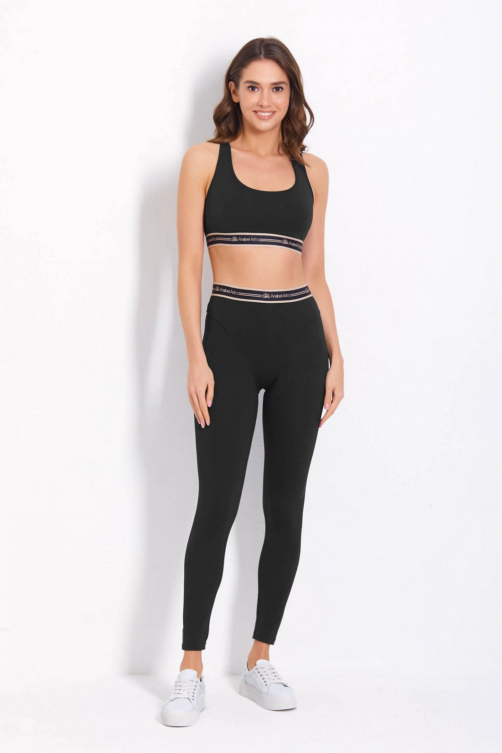 Спортивный комплект с логотипом 2202-049/2202-6221 black