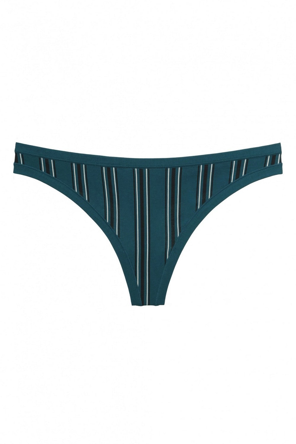 Трусики стринг с принтом 2202-12/238 emerald