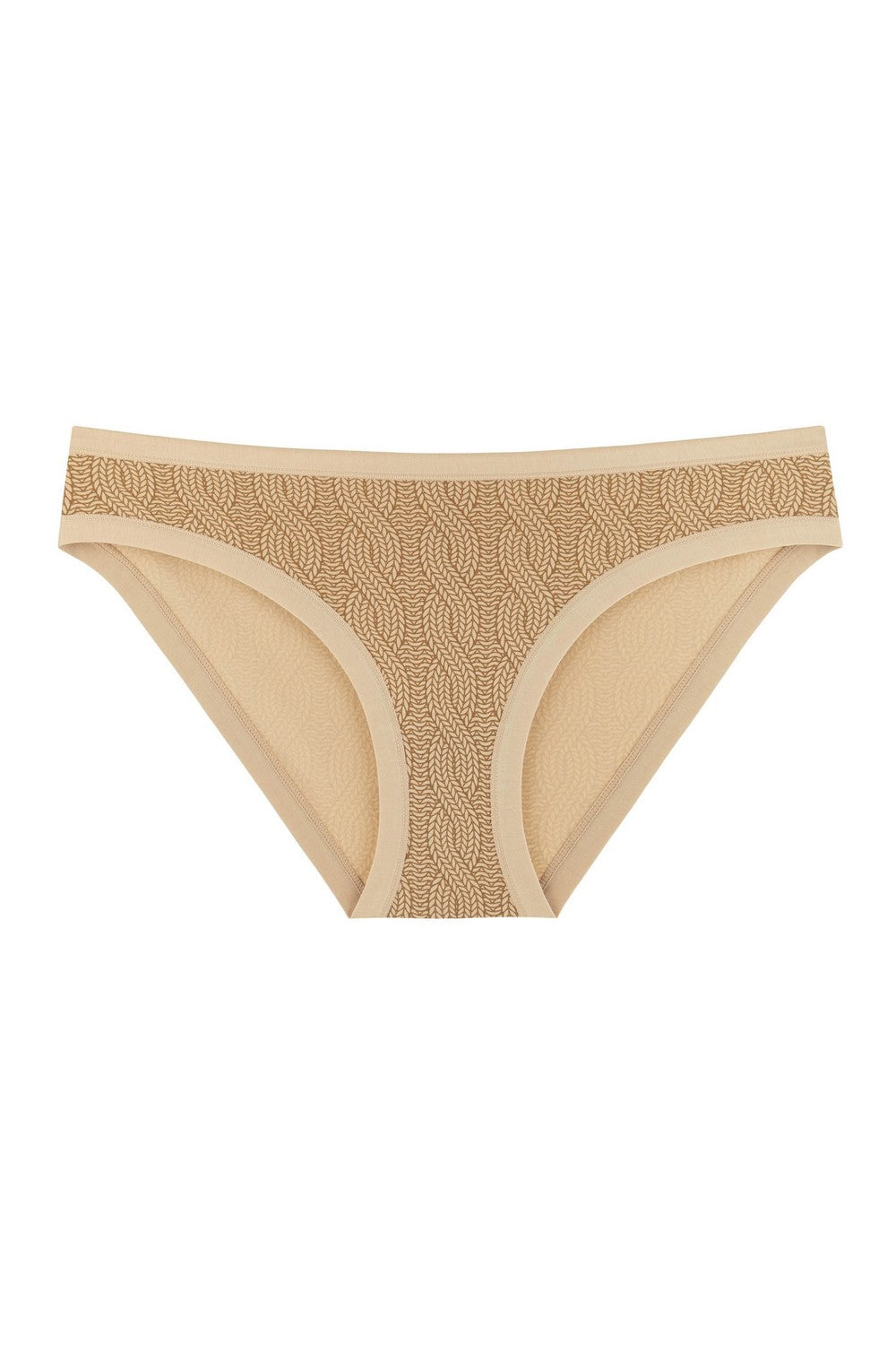 Трусики слип с принтом 2202-30/219 beige