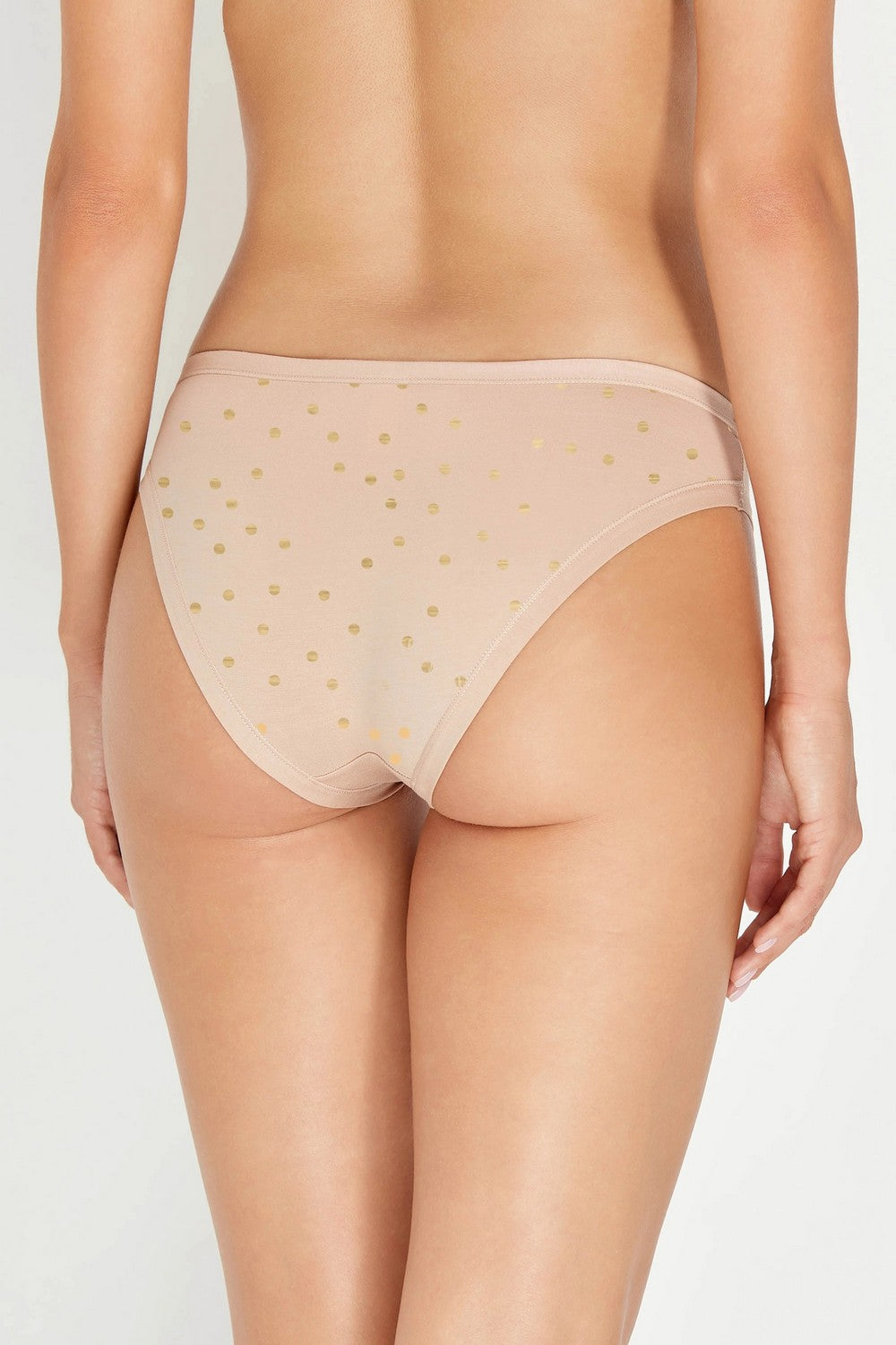 Трусики слип с принтом 2202-30/244 beige