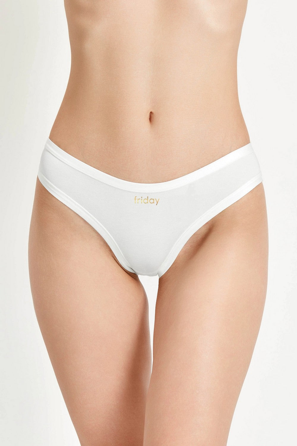 Трусики слип с надписью 2202-30/246 white