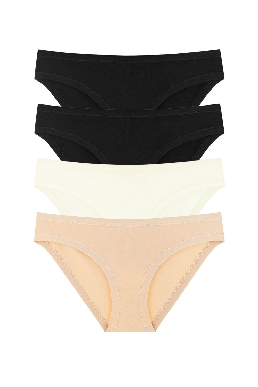 Хлопковые трусики слип 2202-30 (4 шт.) 01/01/03/04