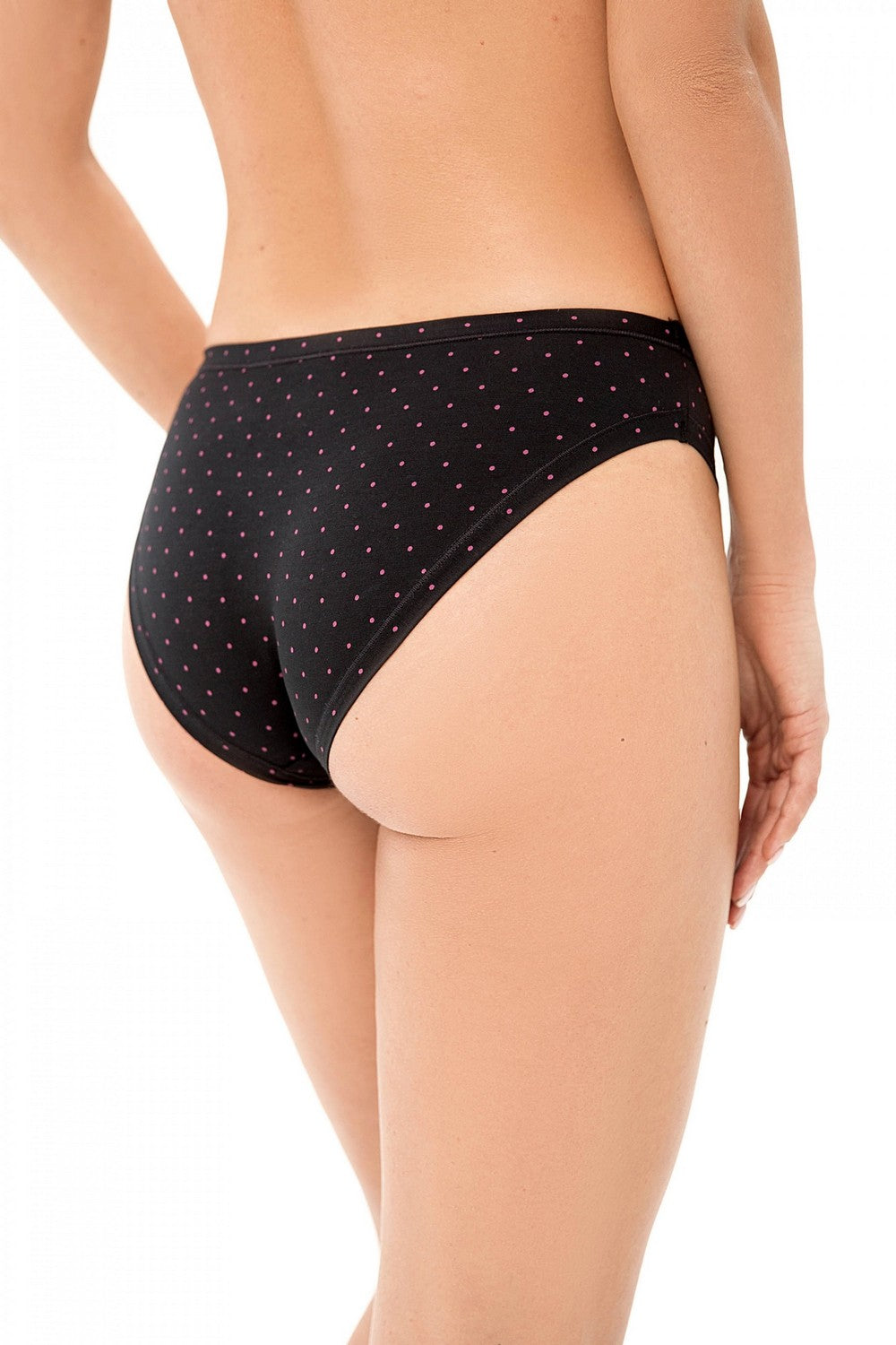 Трусики слип с принтом 2202-30/503 black