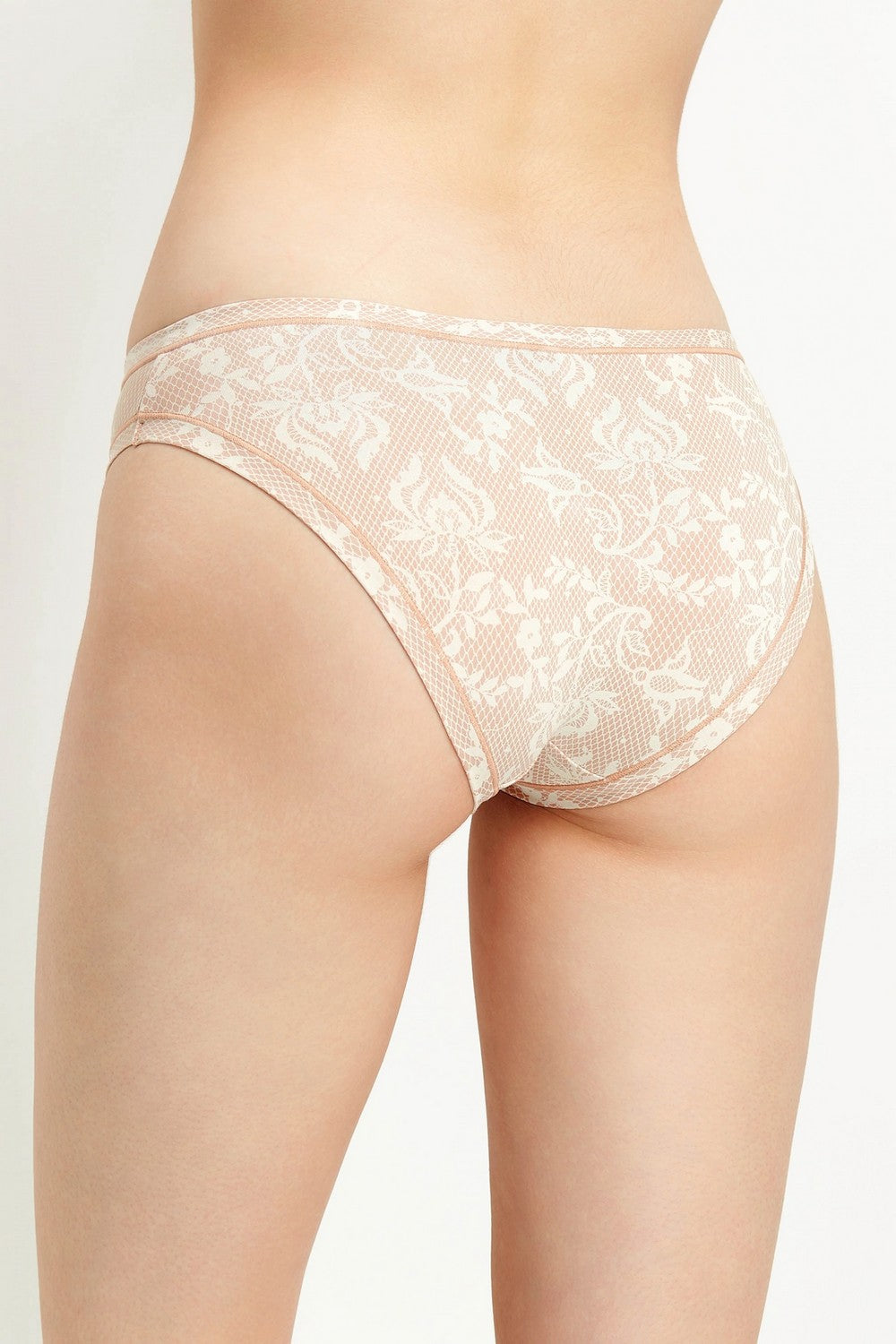 Трусики слип с принтом 2202-30/531 champagne