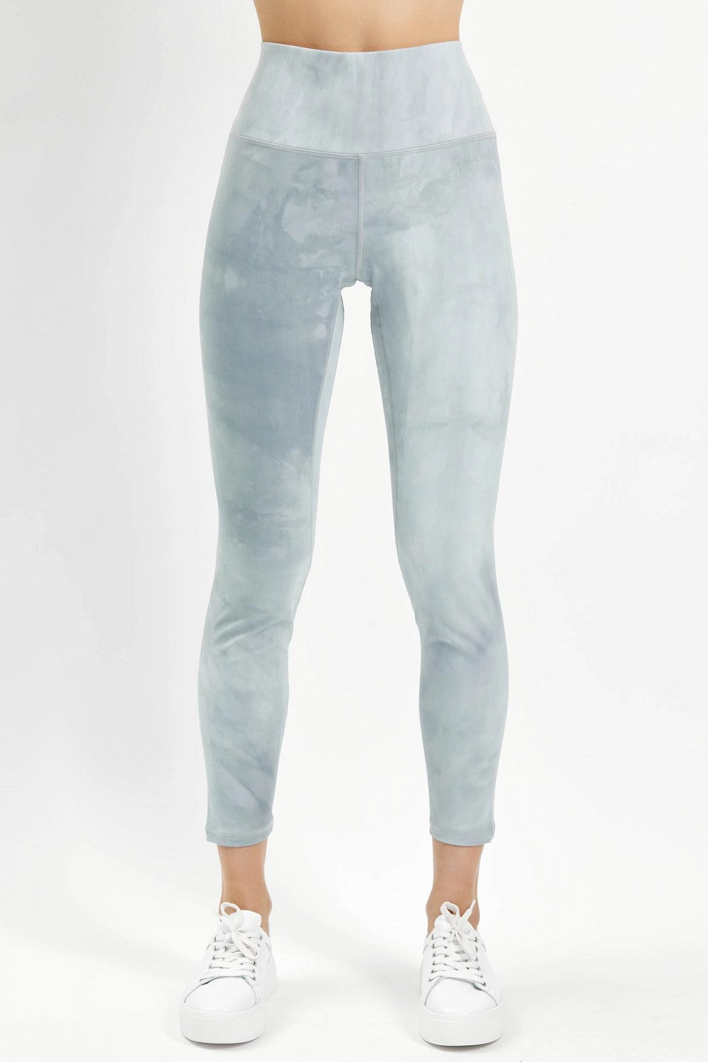 Спортивные леггинсы с принтом 6000-6021 light gray