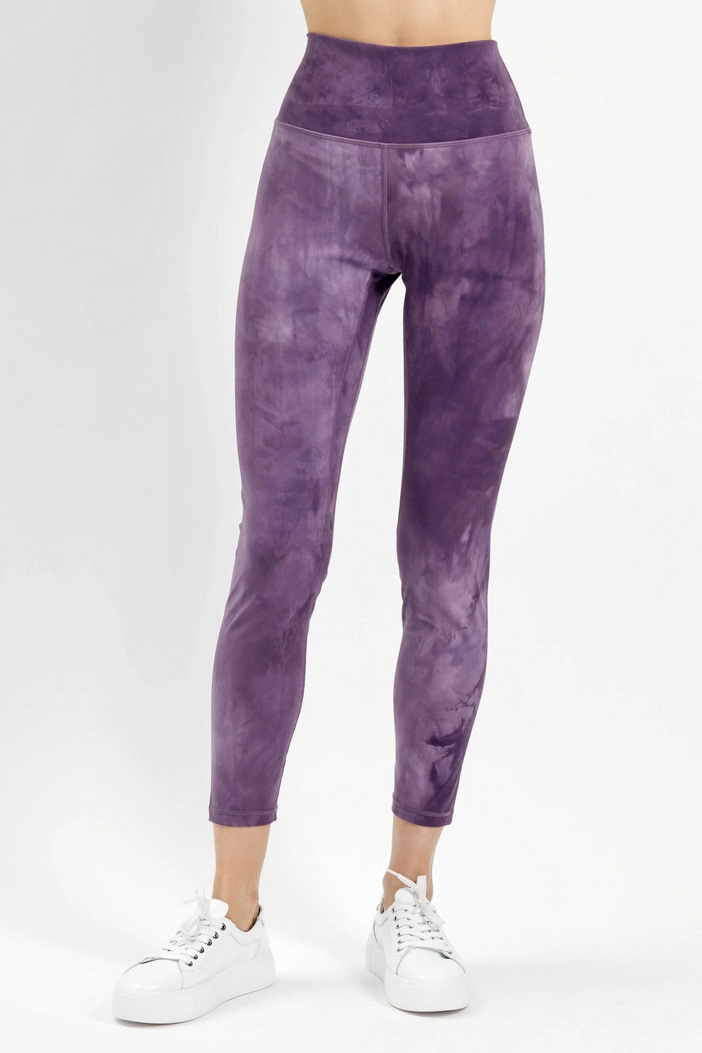 Спортивные леггинсы с принтом 6000-6021 lilac