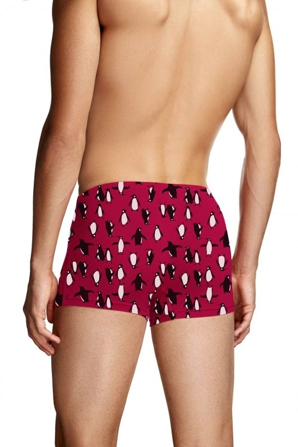 Трусы-шорты мужские 6126-1 AA 215 red