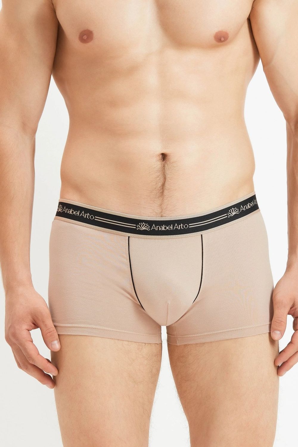 Трусы-шорты мужские 6127-1 AA 04 beige