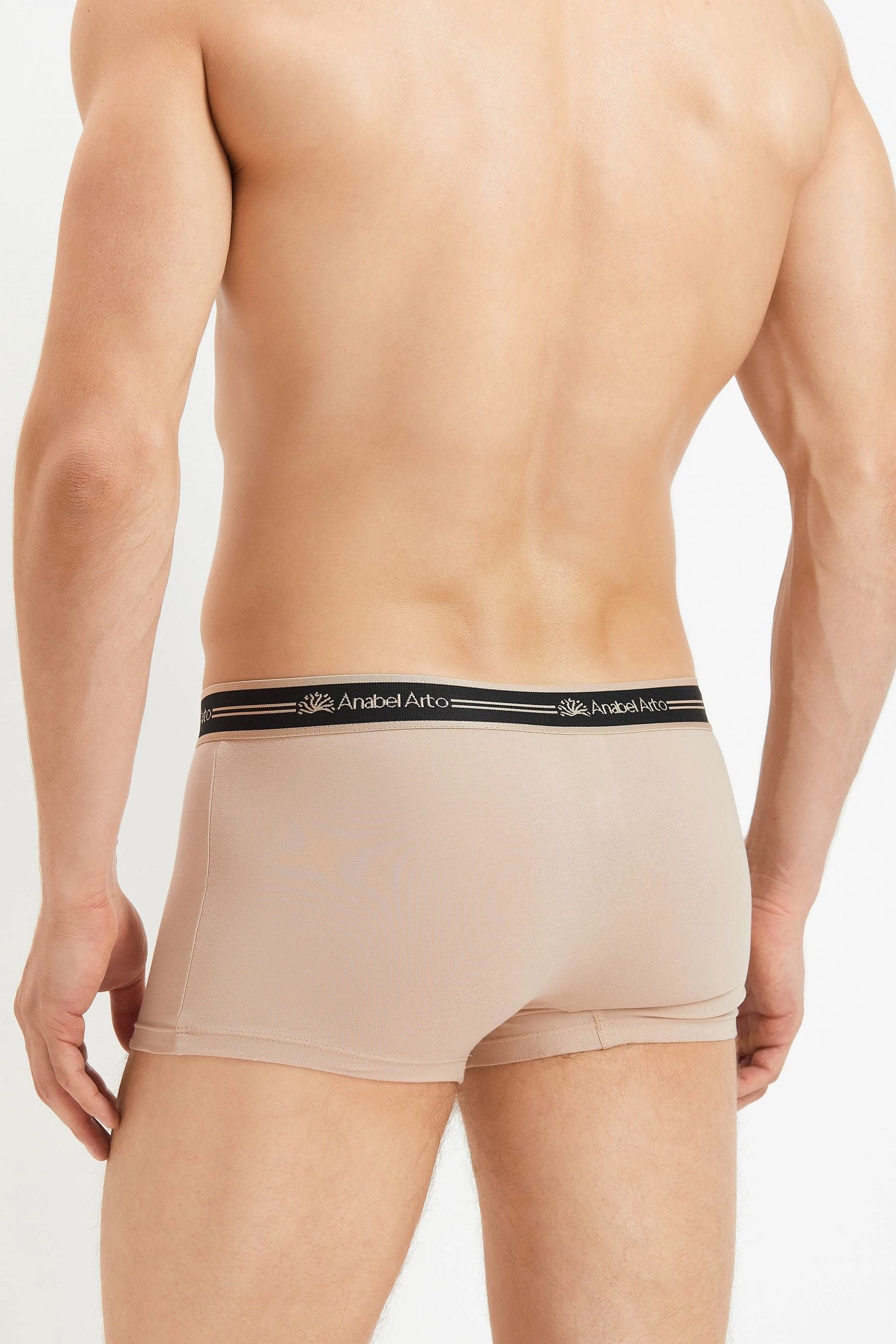 Трусы-шорты мужские 6127-1 AA 04 beige