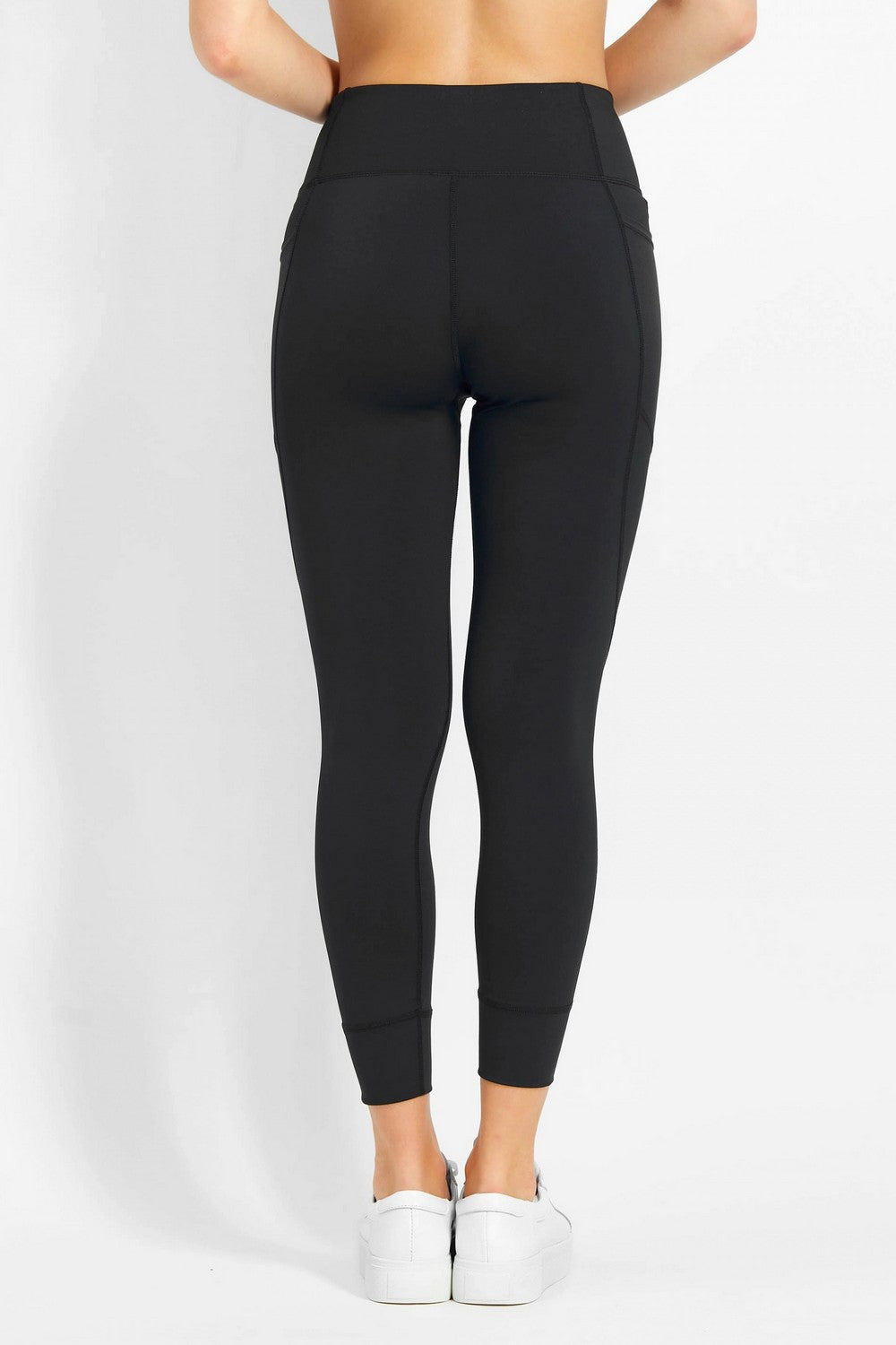 Спортивные леггинсы из микрофибры 6228-1 black