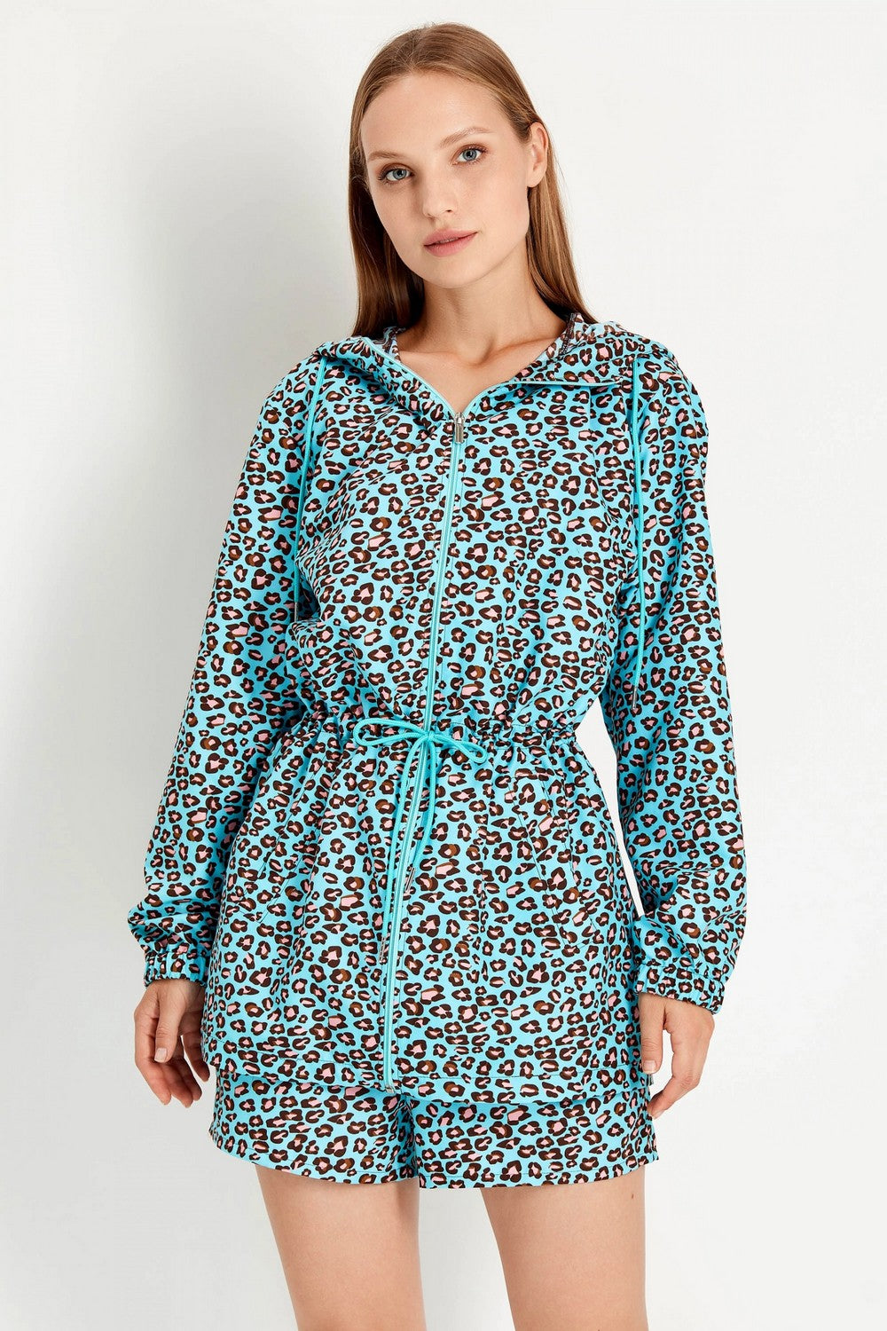 Куртка из плащевой ткани 6230 blue