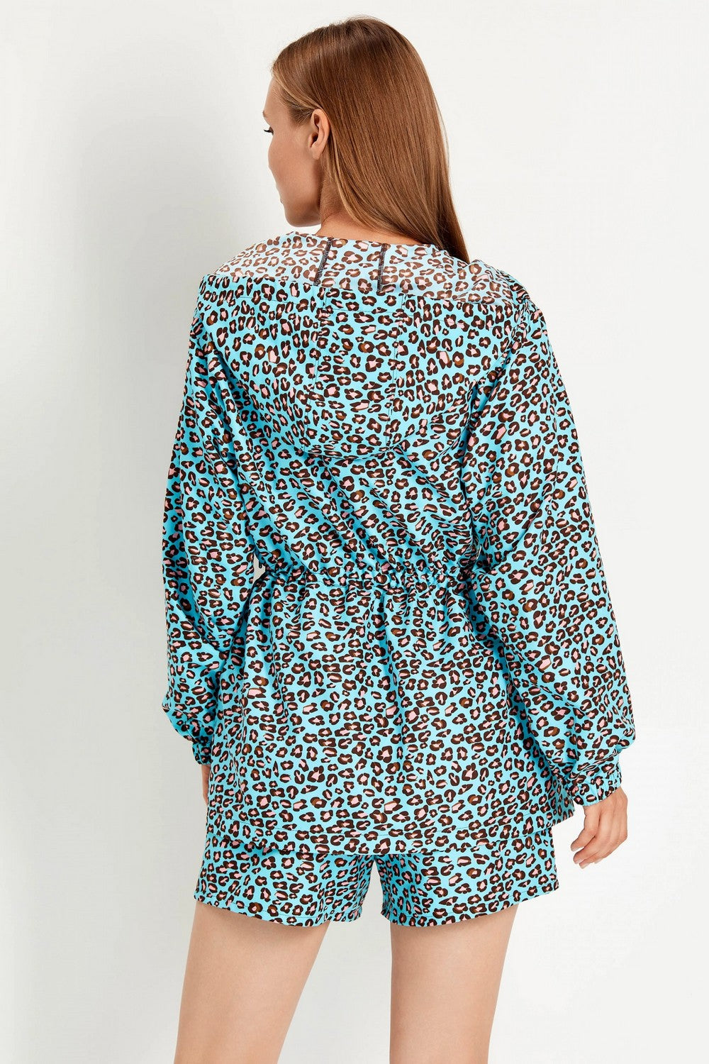 Куртка из плащевой ткани 6230 blue