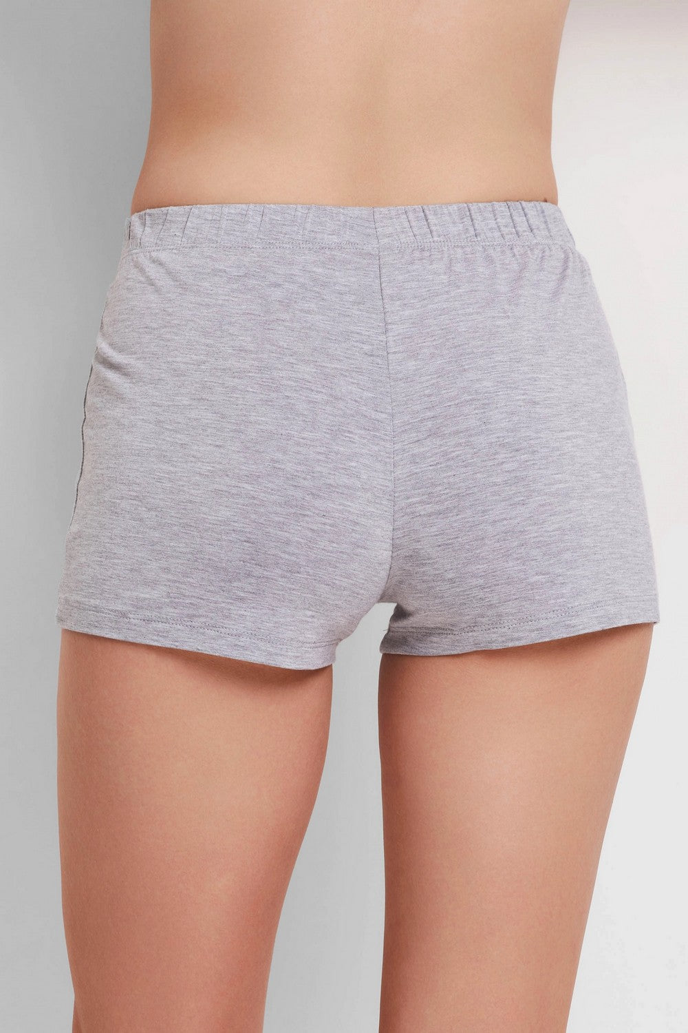 Піжамні шорти з віскози 6284 gray melange