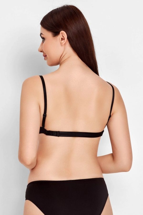 Бюстгальтер push-up со съемными бретелями 7004-000 black