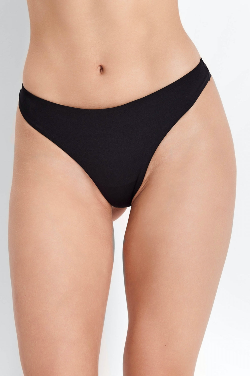 Трусики стринг из микрофибры 7005-12 black