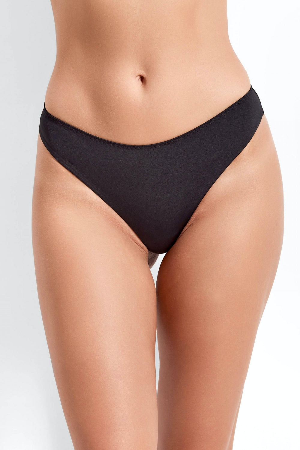 Трусики бразилиана из микрофибры 7005-20 black