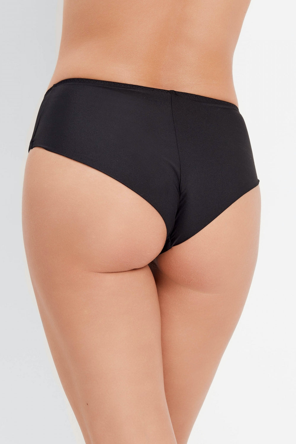 Трусики бразилиана из микрофибры 7005-24 black