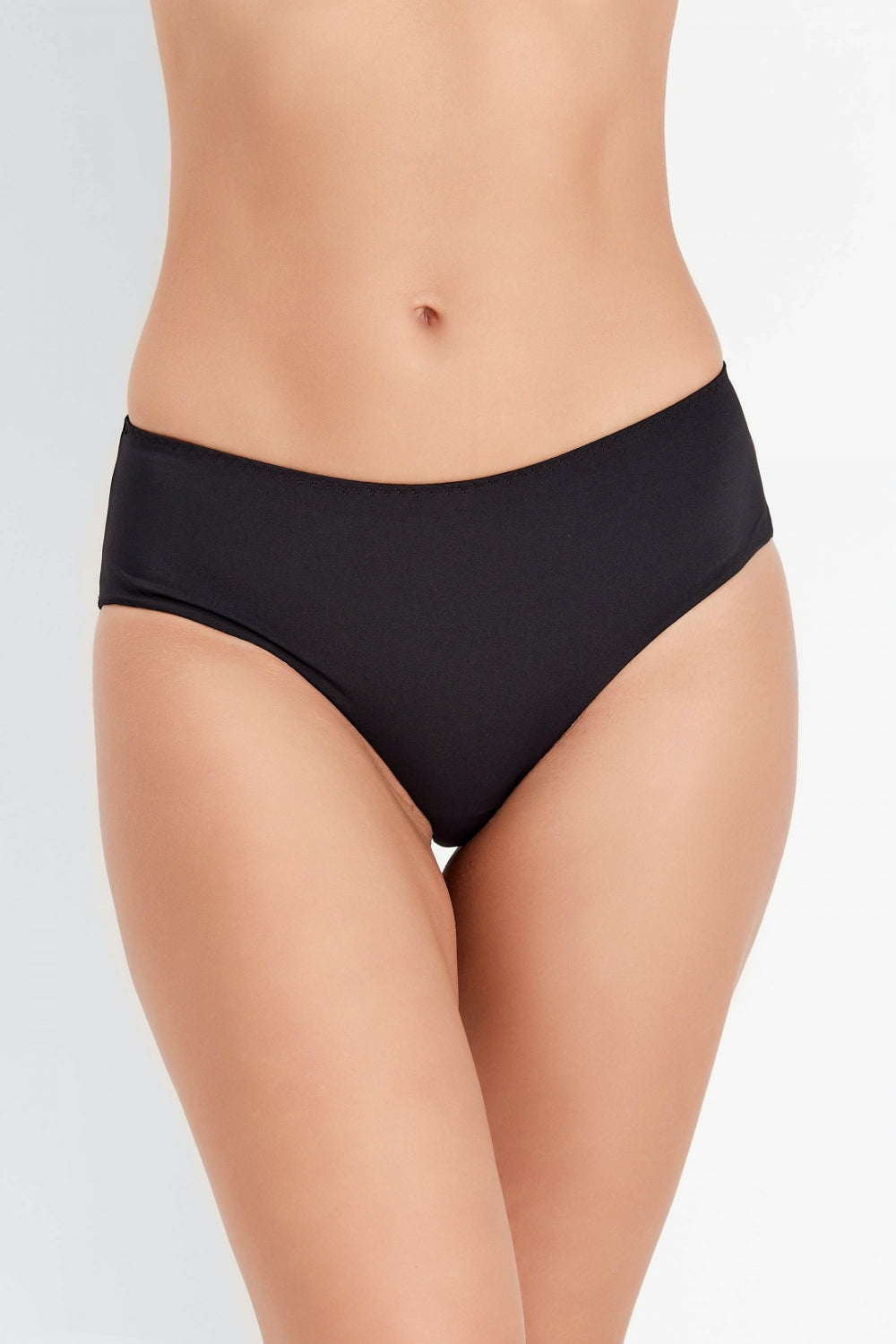 Трусики бразилиана из микрофибры 7005-24 black