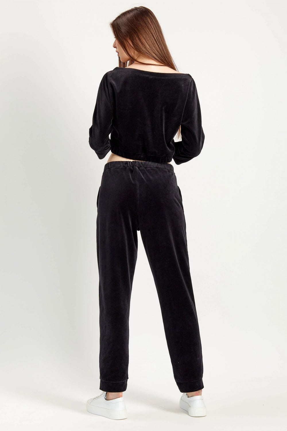 Комплект для дома из велюра 7005-6206 black