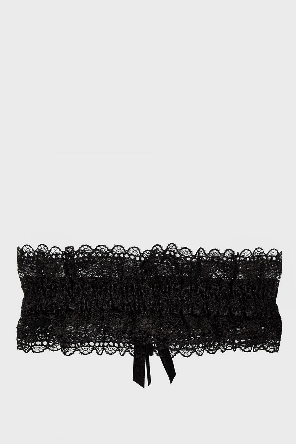 Кружевная подвязка 7012 black