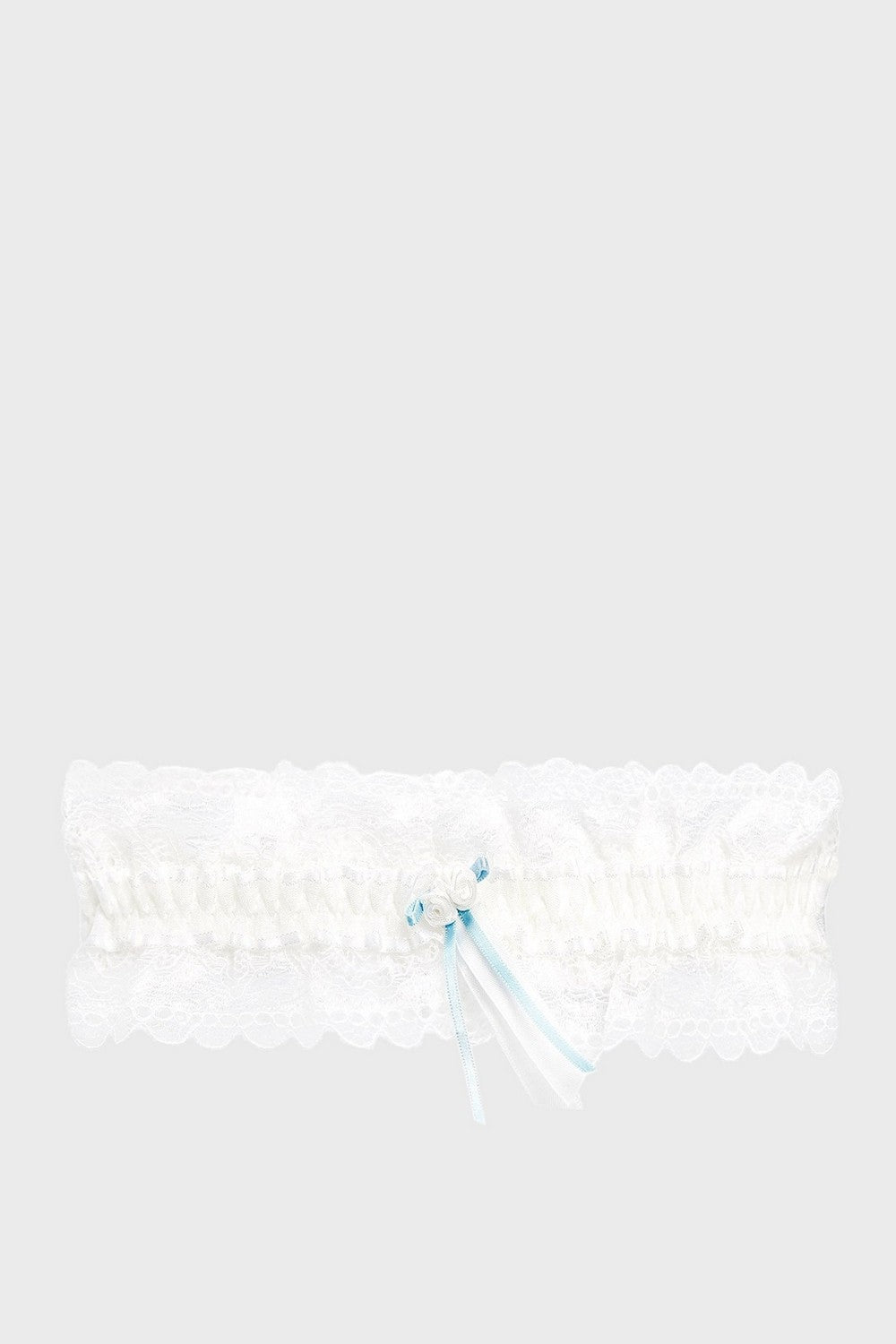 Кружевная подвязка 7012 white