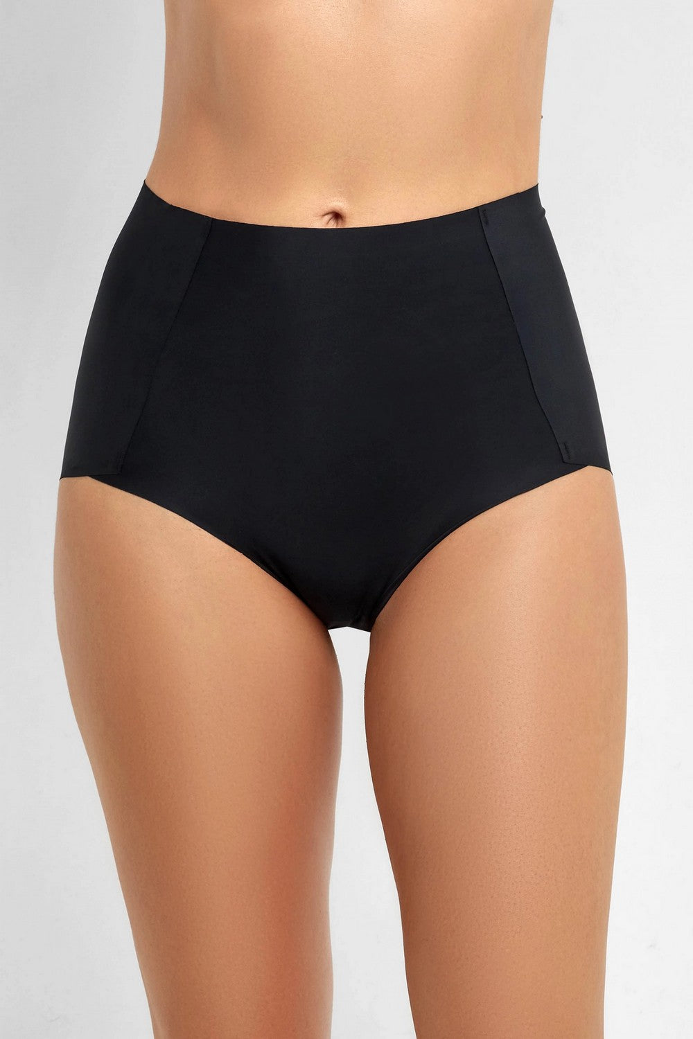 Высокие трусики слип 7034-35 black