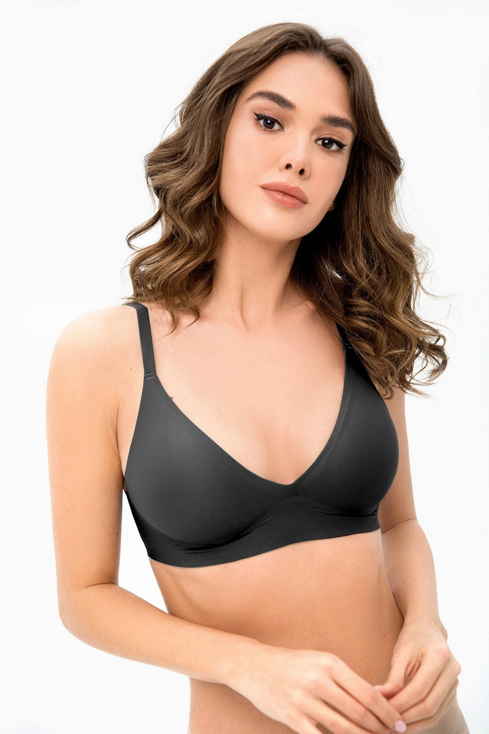 Бралет из микрофибры 7074-074 black