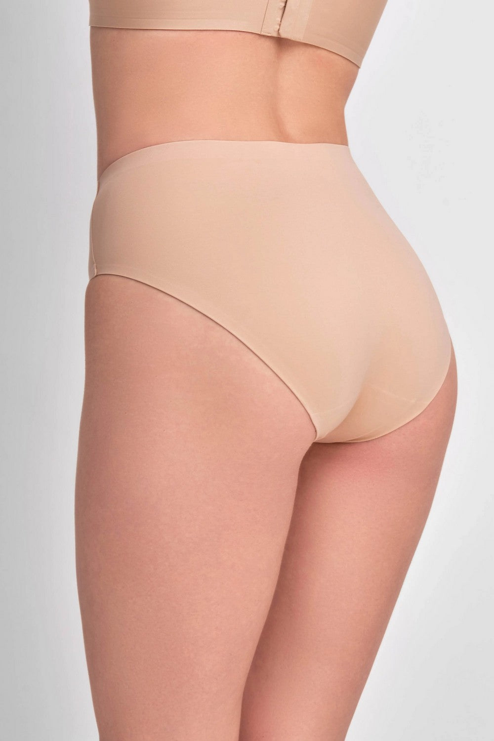 Бесшовные трусики слип 7075-33 beige