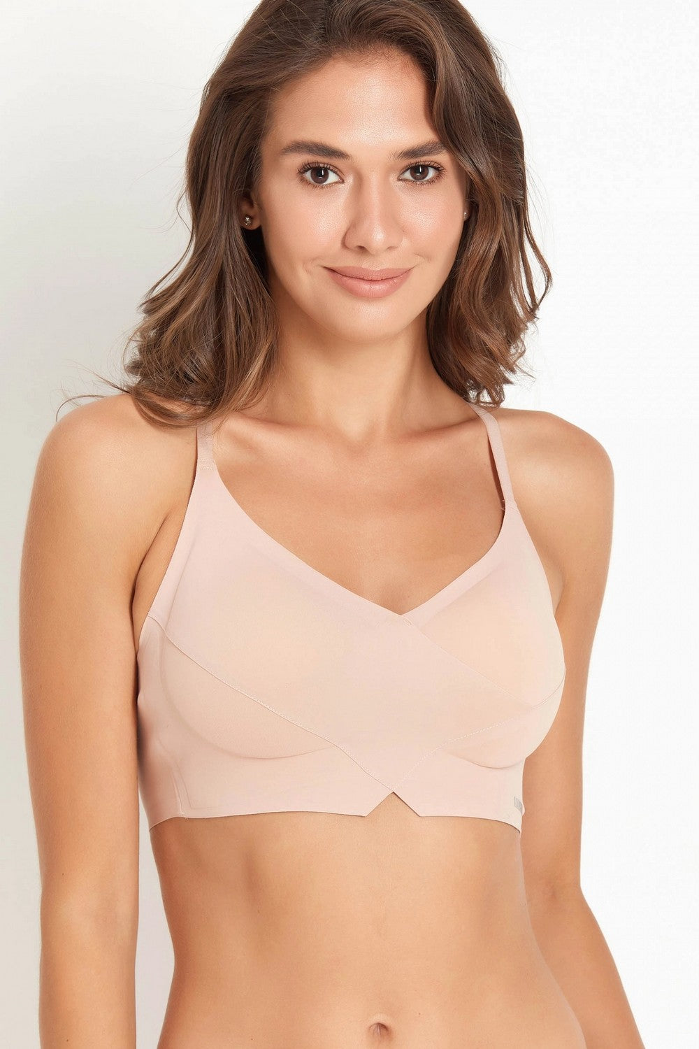 Бесшовный топ из микрофибры 7078-072 mystical rose