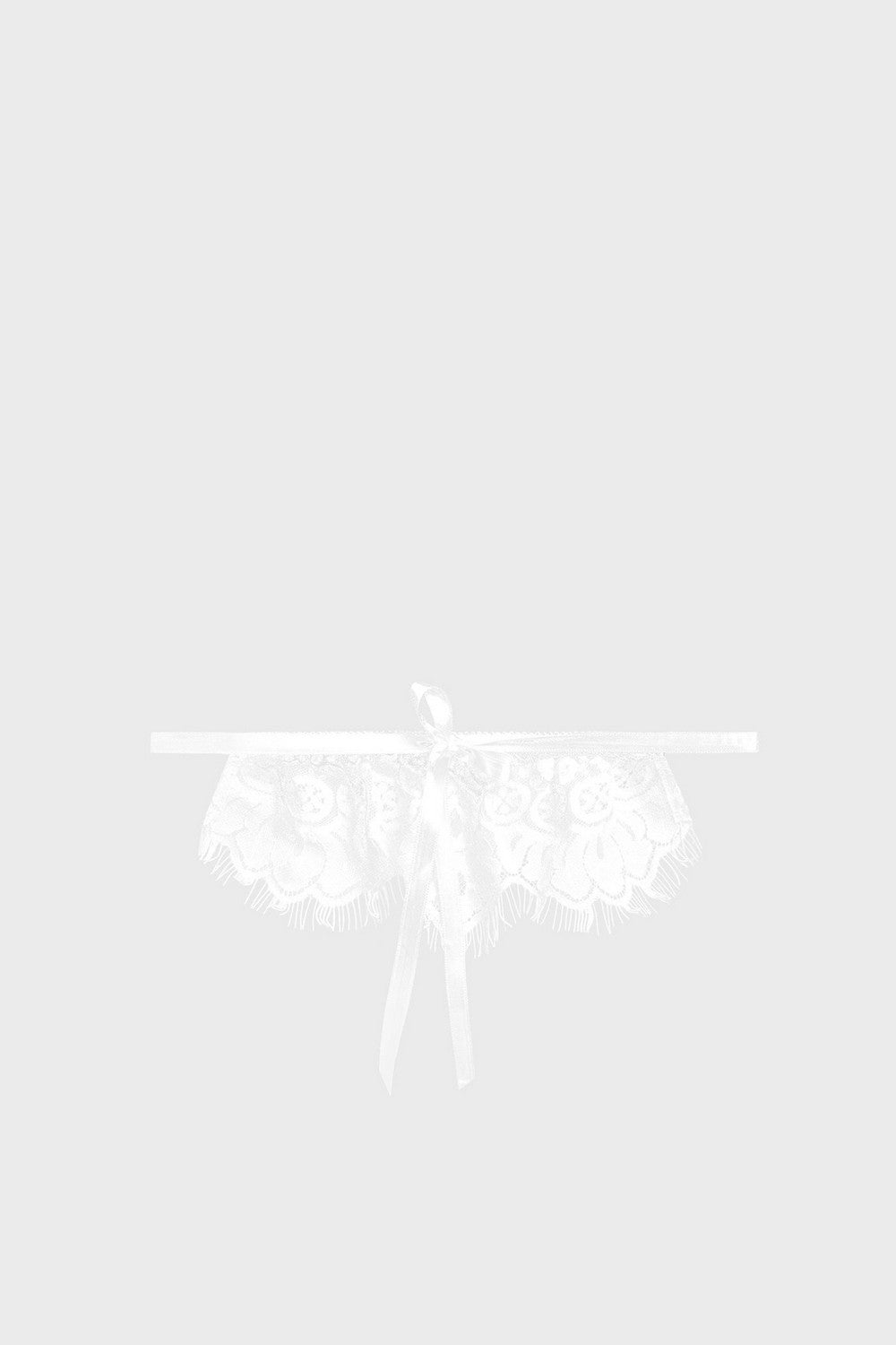 Кружевная подвязка на ногу 8122-61 champagne