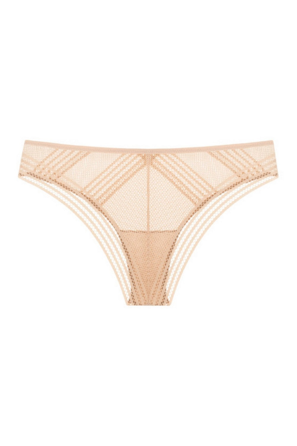 Трусики бразилиана из кружева 8148-22 beige