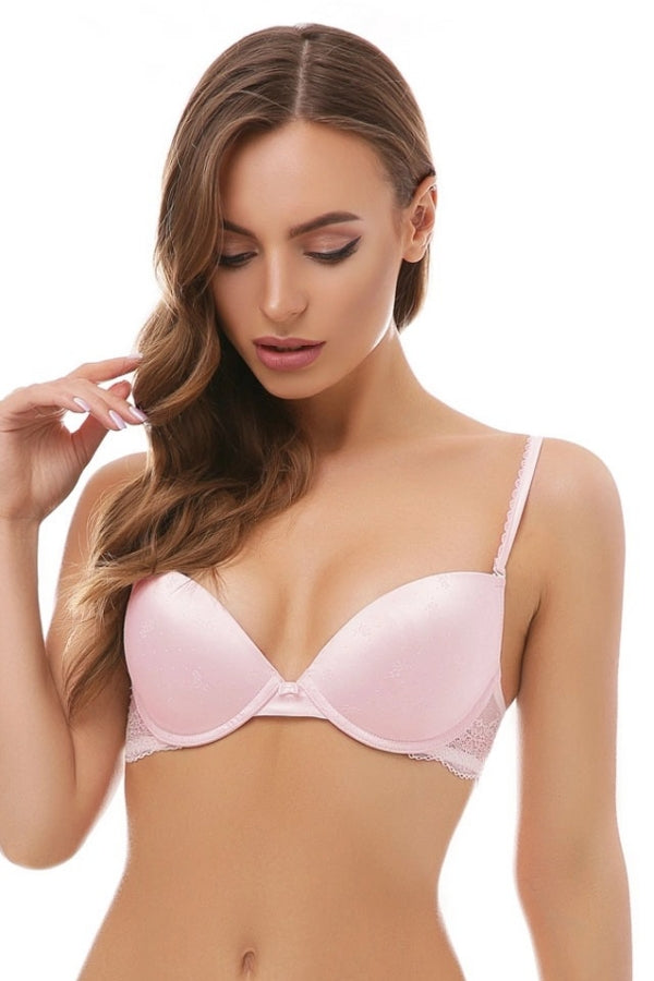 Бюстгальтер пуш-ап на косточках 8150-010 silver peony