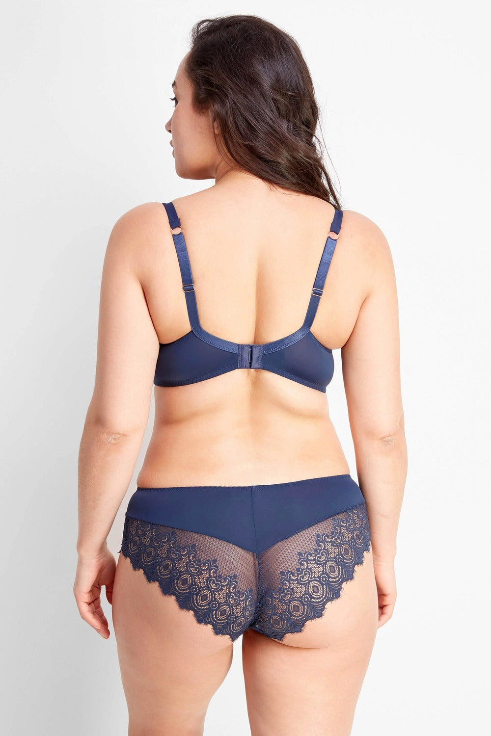 Трусики слип из микрофибры 8160-34 Zefira dark blue