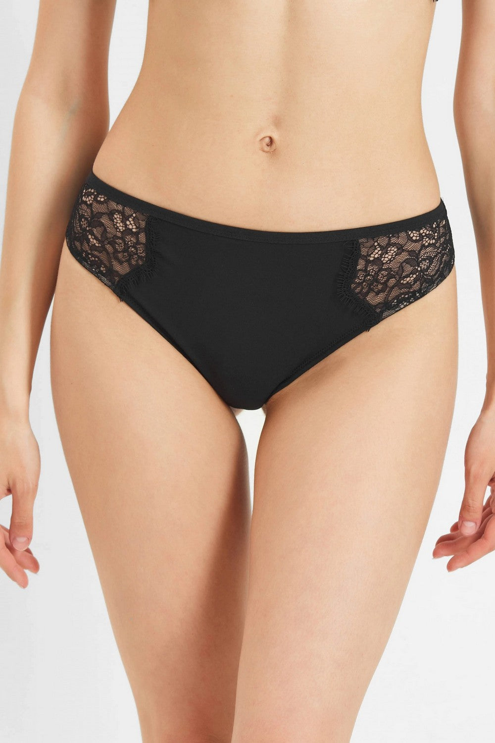 Трусики бразиліана з мікрофібри 8167-24 black