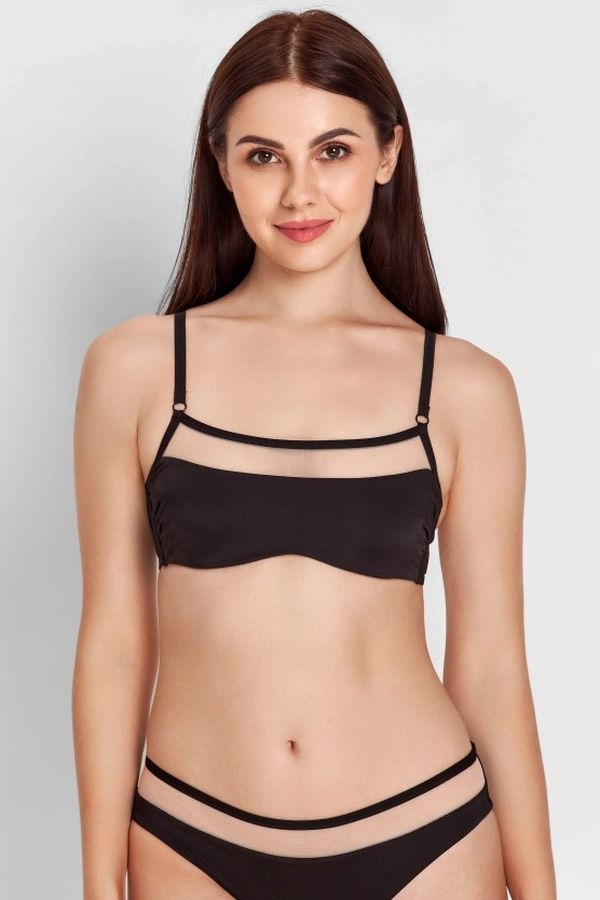 Бра-топ на косточках 8172-053 black