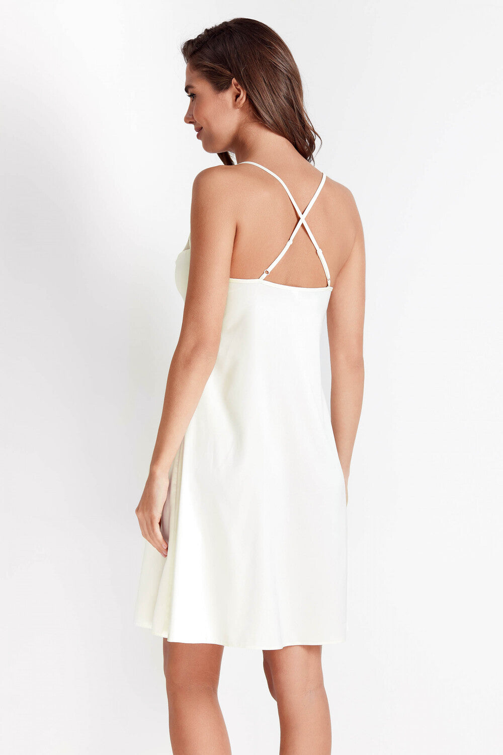 Ночная сорочка из сатина 8174-6036 champagne