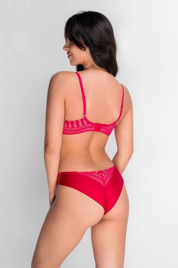 Бюстгальтер из кружева 8176-056 fuchsia