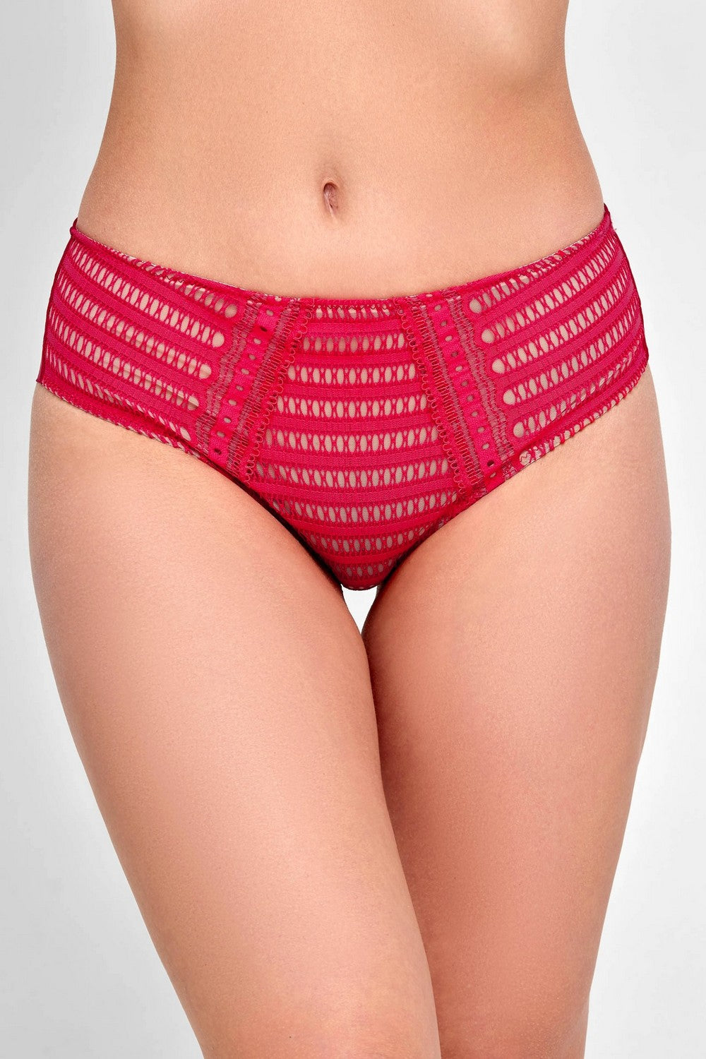 Трусики бразилиана из кружева 8176-24 fuchsia