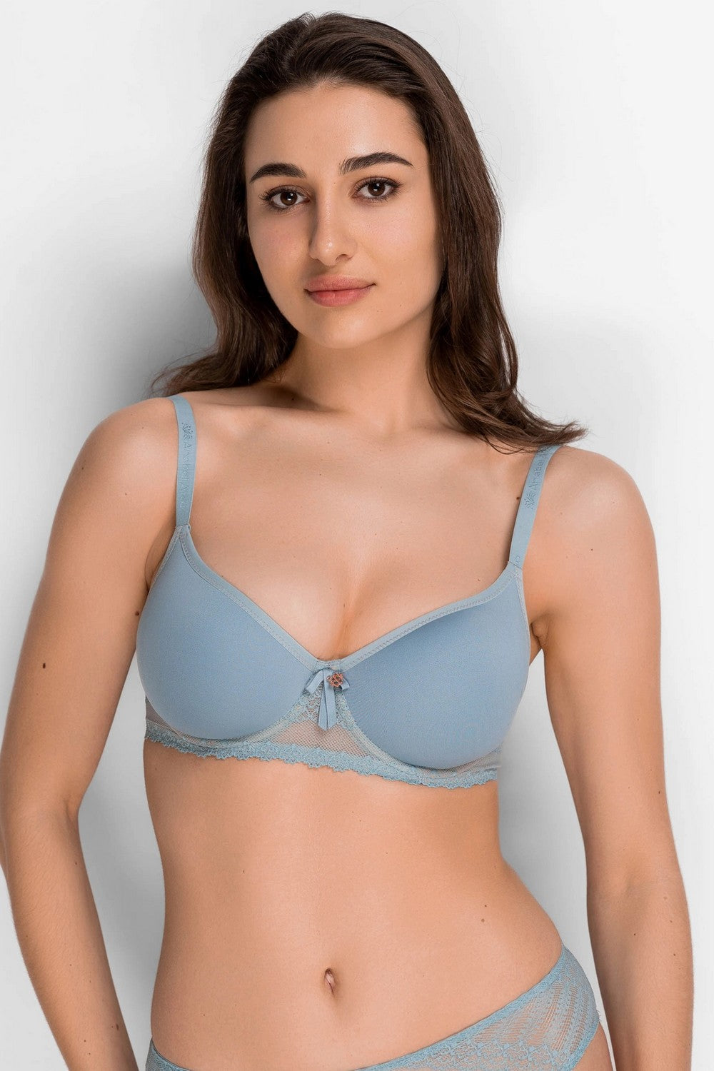 Бюстгальтер с плотными чашками 8177-017 turmalin