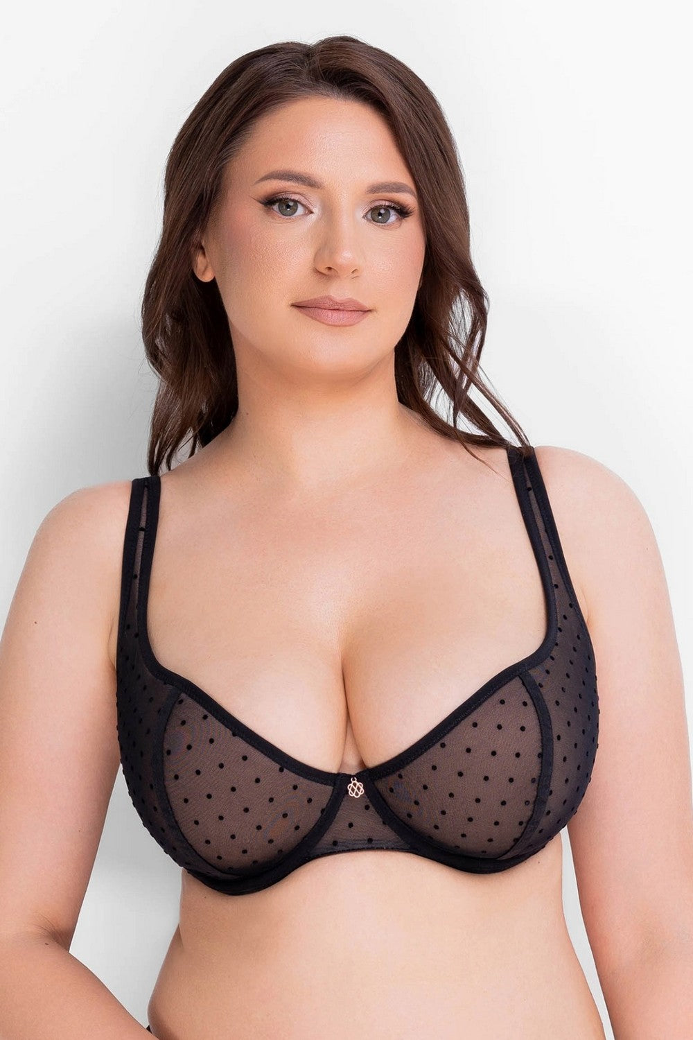 Бюстгальтер с плотными чашками 8180-013 black