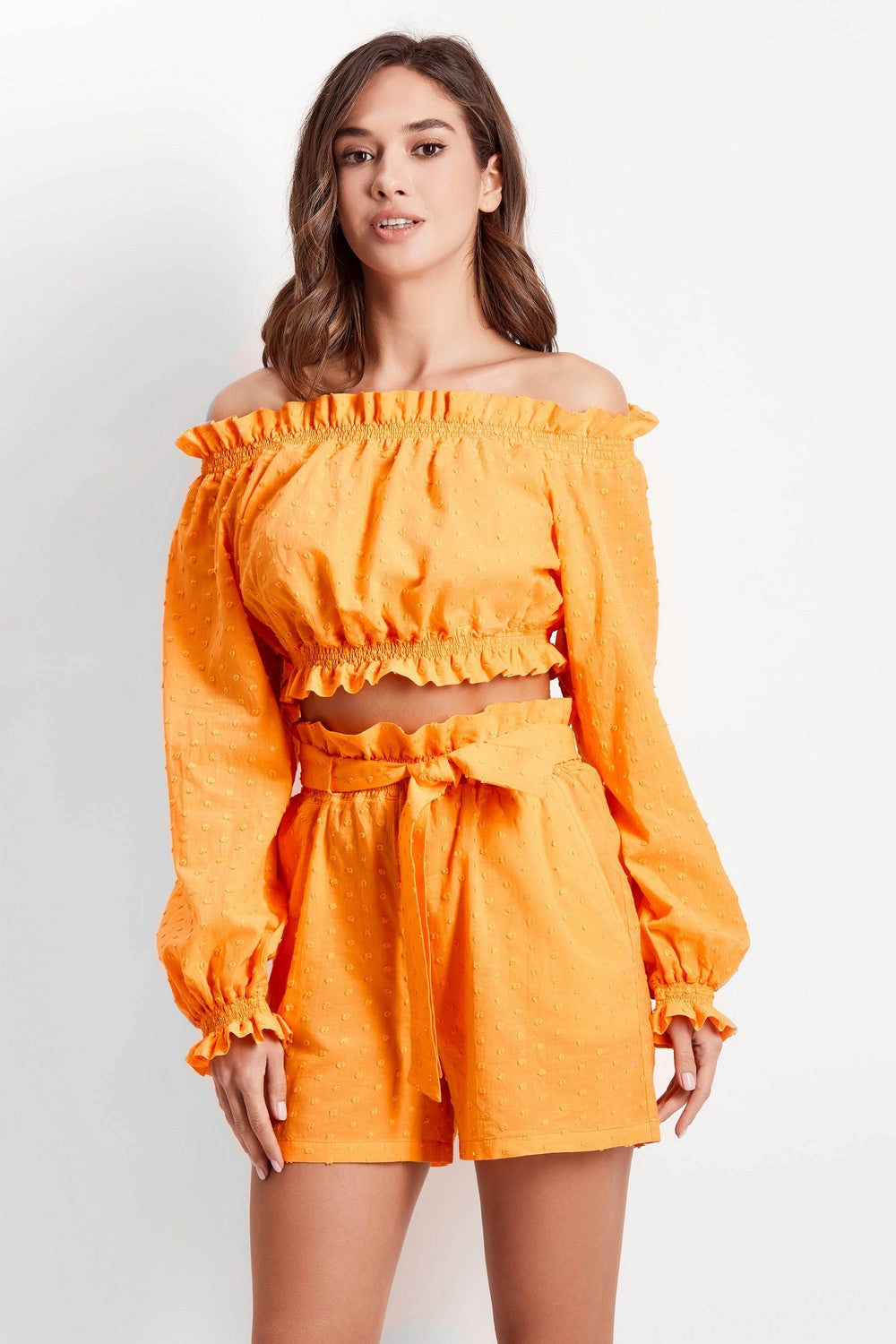 Хлопковый пляжный комплект 944-730 mango