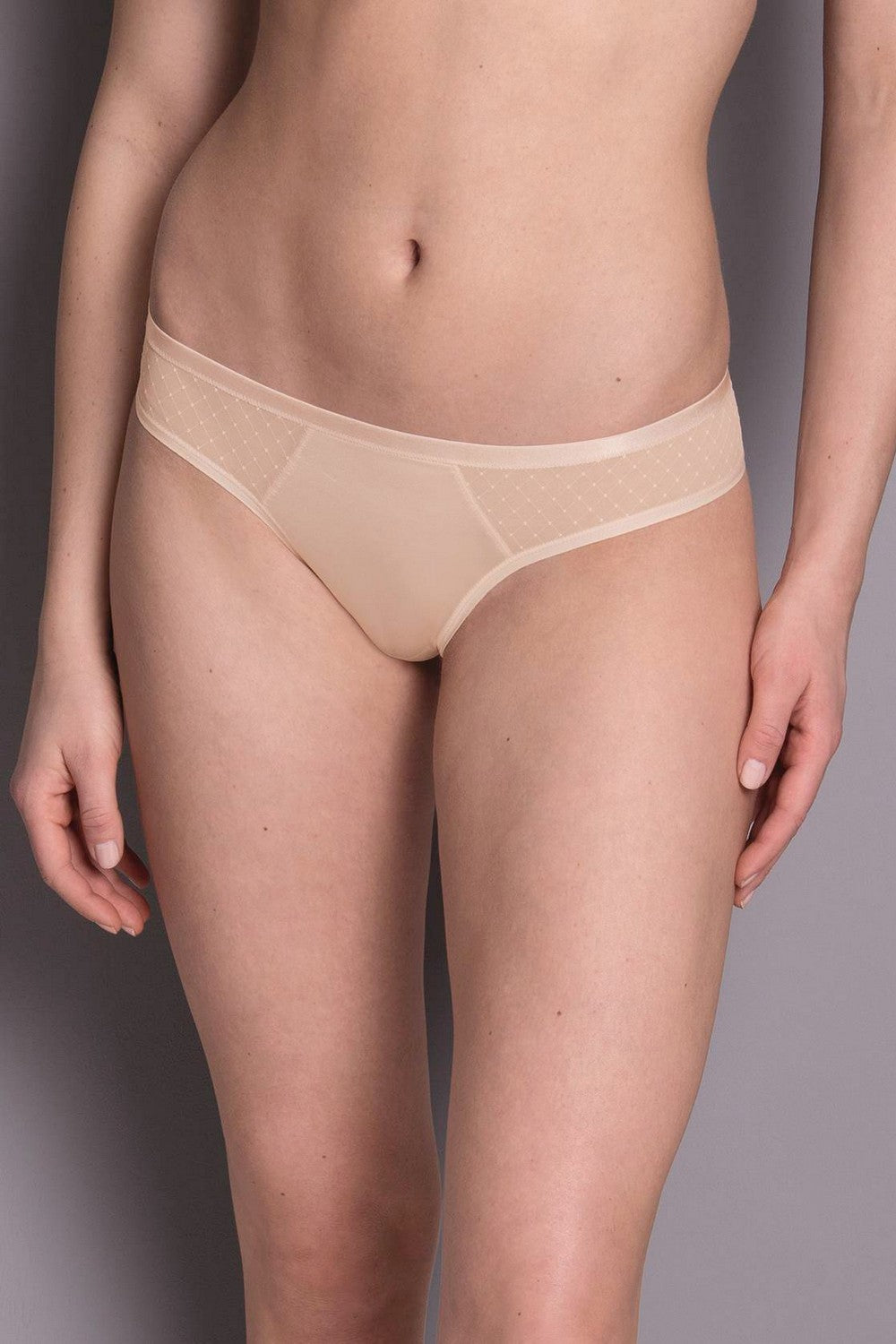 Трусики бразилиана с микросеткой 1331 Eve rose