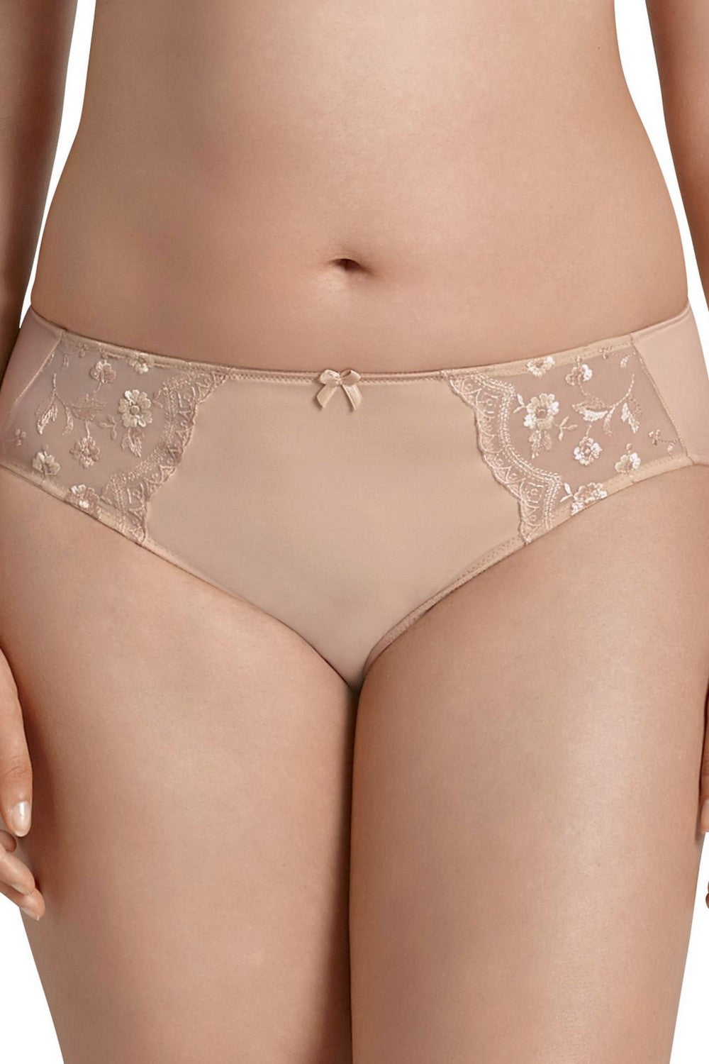 Трусики слип с кружевом 1423 Ella sand
