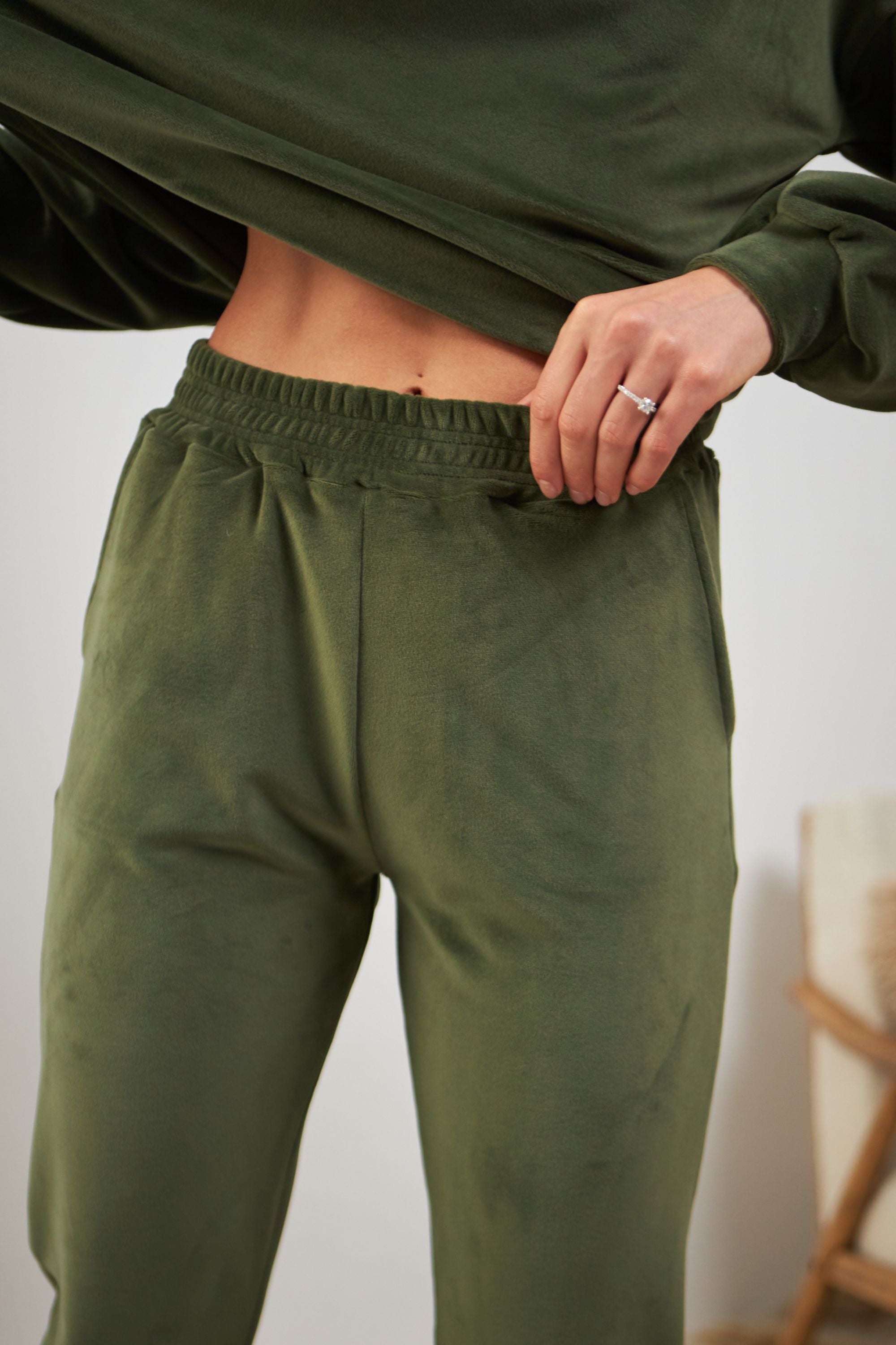 Плюшевый комплект для дома 0332/333 haki